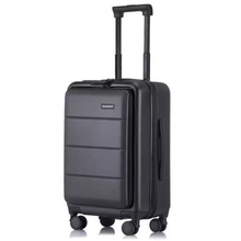 Load image into Gallery viewer, PC Trolley Luggage With Laptop Bag ABS Business Travel Wheeled Suitcases