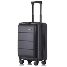 Load image into Gallery viewer, PC Trolley Luggage With Laptop Bag ABS Business Travel Wheeled Suitcases