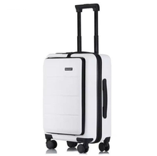 Load image into Gallery viewer, PC Trolley Luggage With Laptop Bag ABS Business Travel Wheeled Suitcases
