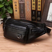 Load image into Gallery viewer, High Quality Genuine Leather Waist Chest/Crossbody Bags for Men