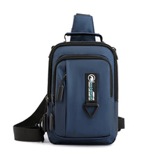 Load image into Gallery viewer, Men Nylon Backpack Rucksack Cross Body Shoulder Bags Military Travel 4 Uses