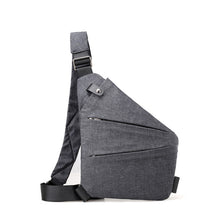 Load image into Gallery viewer, Men's Anti-theft Personal Pocket Pouch Chest/Crossbody Strap Bag