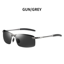 Load image into Gallery viewer, Photochromic Polarized Driving Chameleon Day Night Vision Men's Sunglasses