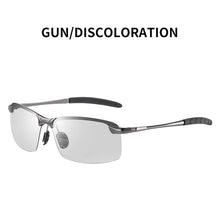 Load image into Gallery viewer, Photochromic Polarized Driving Chameleon Day Night Vision Men's Sunglasses