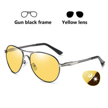 Load image into Gallery viewer, 2022 New Trend Intelligent Aviation Photochromic Men's Driving Sunglasses Day Night Vision