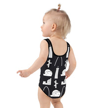 Load image into Gallery viewer, BorderLife All-Over Print Kids Swimsuit
