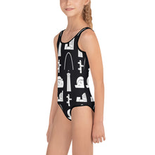 Load image into Gallery viewer, BorderLife All-Over Print Kids Swimsuit
