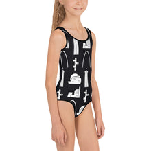 Load image into Gallery viewer, BorderLife All-Over Print Kids Swimsuit
