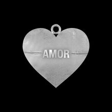 Load image into Gallery viewer, Heart - Keychain - Sterling Silver - Engraving
