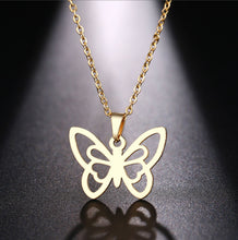 Load image into Gallery viewer, Butterfly Stainless Steel Necklace
