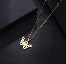 Load image into Gallery viewer, Butterfly Stainless Steel Necklace
