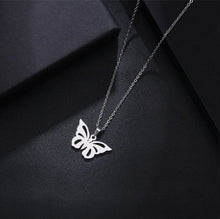 Load image into Gallery viewer, Butterfly Stainless Steel Necklace
