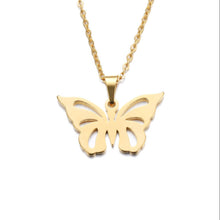 Load image into Gallery viewer, Butterfly Stainless Steel Necklace
