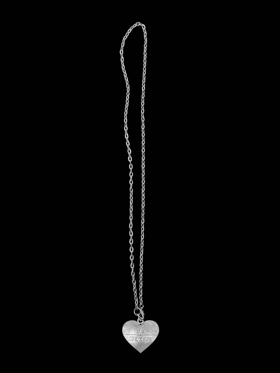 Heart - Necklace - Sterling Silver - U.S MEXICO