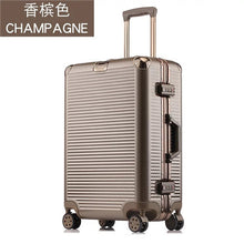 Load image into Gallery viewer, Aluminum Frame Travel Trolley Suitcase Spinner PC Rolling Luggage on wheels
