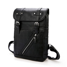 Load image into Gallery viewer, Vintage Travel Leather Backpack Waterproof Large Capacity Laptop Bag for Men
