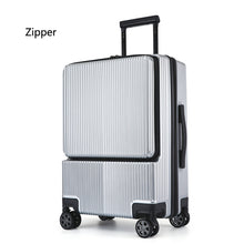 Load image into Gallery viewer, Aluminium frame Trolley luggage, Business Travel Suitcase with laptop bag and Micro USB

