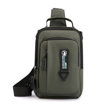 Load image into Gallery viewer, Men Nylon Backpack Rucksack Cross Body Shoulder Bags Military Travel 4 Uses
