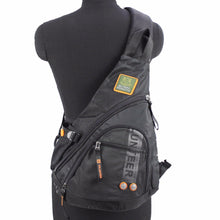 Load image into Gallery viewer, Men Oxford Sling Knapsack Shoulder Messenger Chest/Crossbody Bag
