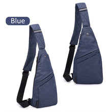 Load image into Gallery viewer, Men's Anti-theft Personal Pocket Pouch Chest/Crossbody Strap Bag
