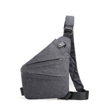 Load image into Gallery viewer, Men's Anti-theft Personal Pocket Pouch Chest/Crossbody Strap Bag
