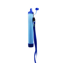 Load image into Gallery viewer, Outdoor Wild Life Emergency Direct drinking water filtering Purifier tool Disinfection Portable filter straw
