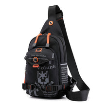 Load image into Gallery viewer, Nylon Men Small Rucksack Knapsack Sling Cross Body/Chest Bag
