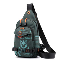 Load image into Gallery viewer, Nylon Men Small Rucksack Knapsack Sling Cross Body/Chest Bag

