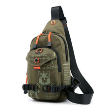 Load image into Gallery viewer, Nylon Men Small Rucksack Knapsack Sling Cross Body/Chest Bag

