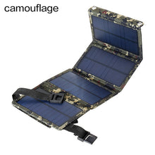 Load image into Gallery viewer, USB Foldable Solar Panel Portable Waterproof 5V Folding Solar Panels Cells For Mobile phone Battery Charger
