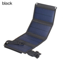 Load image into Gallery viewer, USB Foldable Solar Panel Portable Waterproof 5V Folding Solar Panels Cells For Mobile phone Battery Charger
