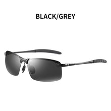 Load image into Gallery viewer, Photochromic Polarized Driving Chameleon Day Night Vision Men's Sunglasses
