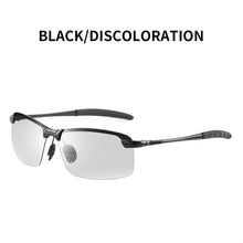 Load image into Gallery viewer, Photochromic Polarized Driving Chameleon Day Night Vision Men's Sunglasses
